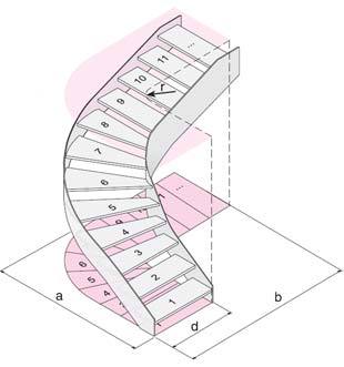 Treppenwangen Typ WK 8.1 - 90°